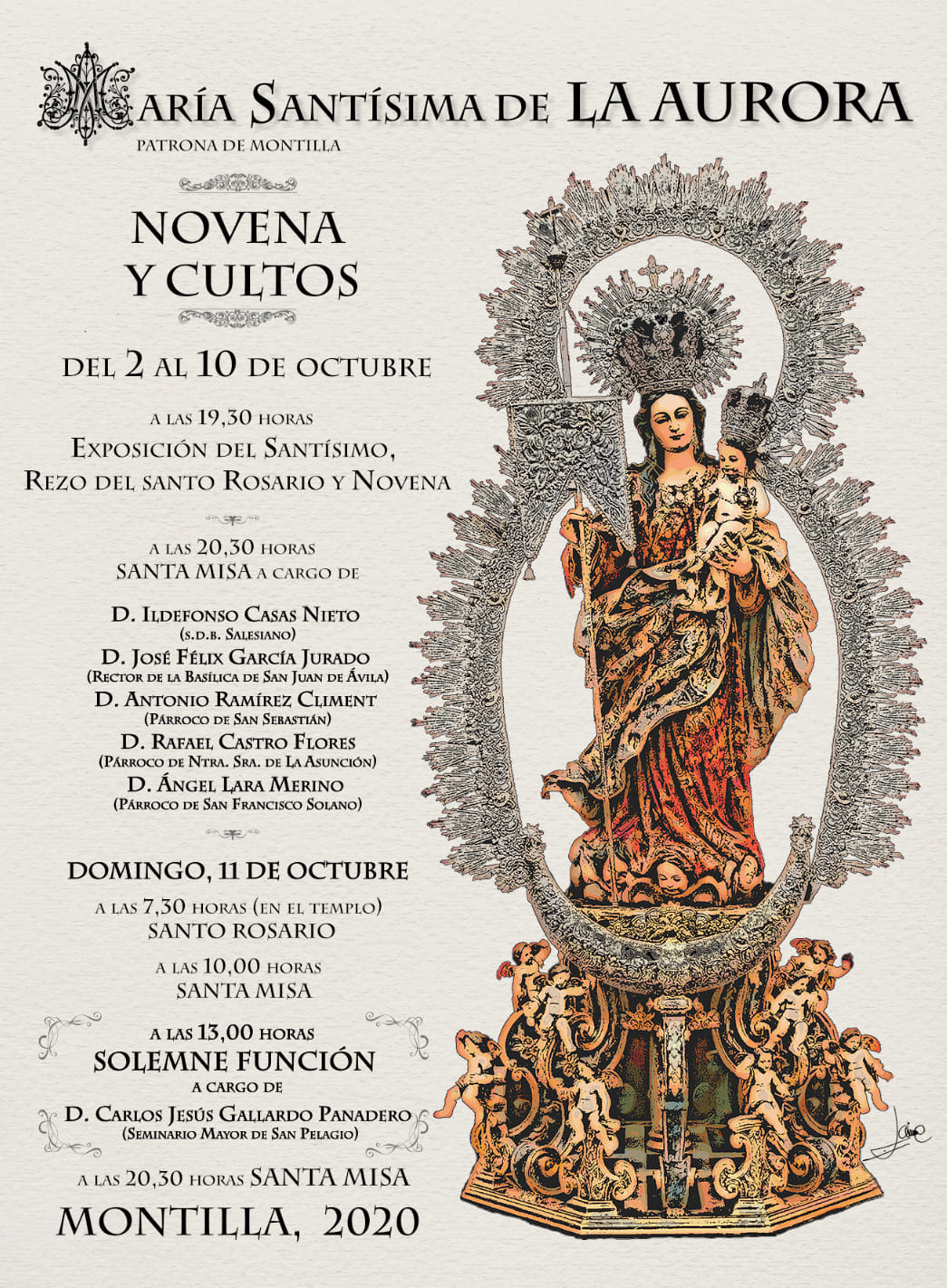 Festividad de Nuestra Señora de la Aurora  